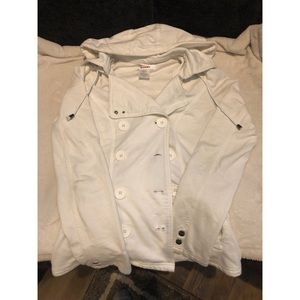 Light weight cotton peacoat lookalike jacket